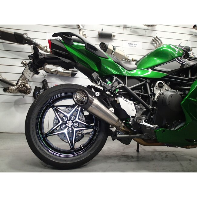 Kawasaki H2 SE / SX Vandemon Titanium H2R Slip-On Uitlaat 2018–2024