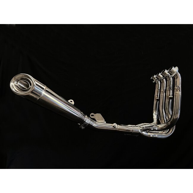 Kawasaki Ninja ZH2 Vandemon Polished Full Titanium Exhaust System 2021–2025