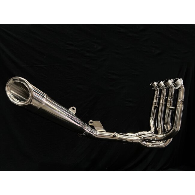 Kawasaki Ninja ZH2 Vandemon Polished Full Titanium Exhaust System 2021–2025
