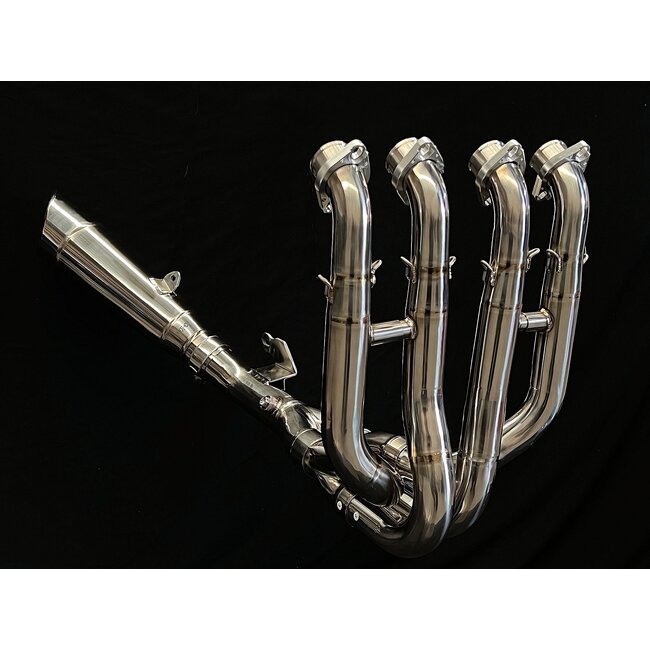 Kawasaki Ninja ZH2 Vandemon Polished Full Titanium Exhaust System 2021–2025