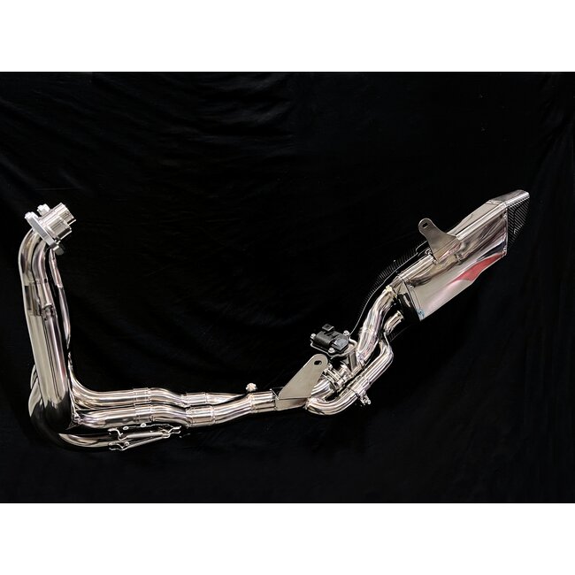 Kawasaki H2 SE / SX Vandemon Electronic Valved Titanium Exhaust System 2018–2025