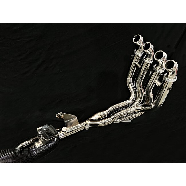 Kawasaki H2 SE / SX Vandemon Elektronisch Titanium Uitlaatsysteem met Klep 2018–2025