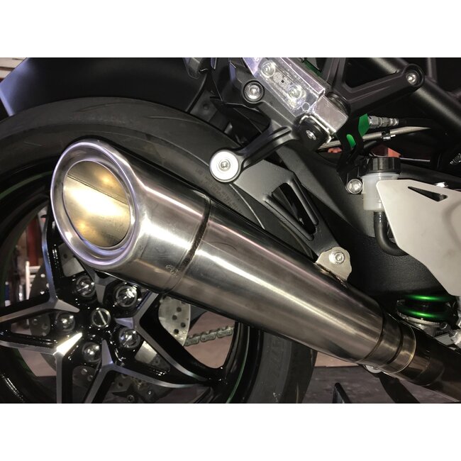 Kawasaki H2 SE / SX Vandemon Volledig Titanium Uitlaatsysteem met H2R Titanium Demper 2018–2025