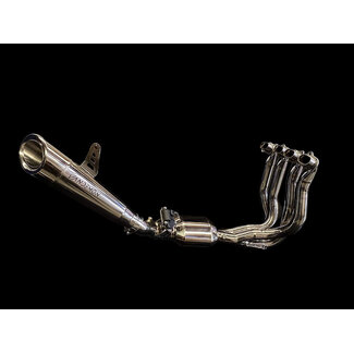 Kawasaki H2 / H2R Vandemon Bimodal Stealth Titanium Exhaust System with Electronic Valve