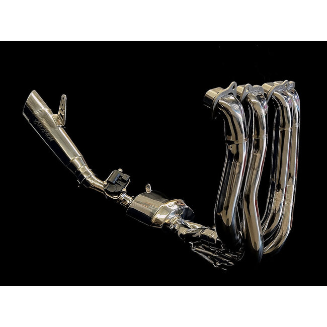 Kawasaki H2 / H2R Vandemon Bimodal Stealth Titan Auspuffanlage mit Elektronischem Ventil