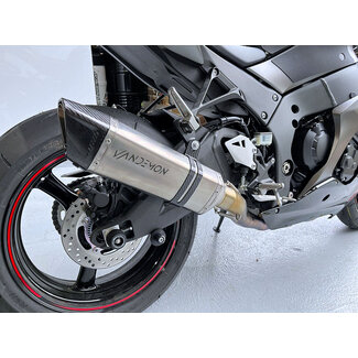 Kawasaki ZX10R / ZX10RR Vandemon Titan Komplett-Auspuffanlage mit Carbonfaser Schalldämpfer 2011–2025