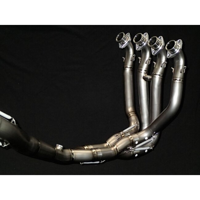 Kawasaki ZX10R / ZX10RR Vandemon Volledig Titanium Uitlaatsysteem met Carbon Fibre Demper 2011–2025