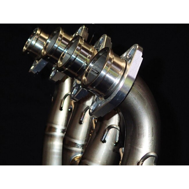 Kawasaki ZX10R / ZX10RR Vandemon Volledig Titanium Uitlaatsysteem met Carbon Fibre Demper 2011–2025