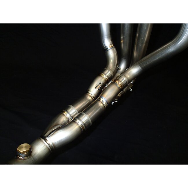 Kawasaki ZX10R / ZX10RR Vandemon Volledig Titanium Uitlaatsysteem met Carbon Fibre Demper 2011–2025