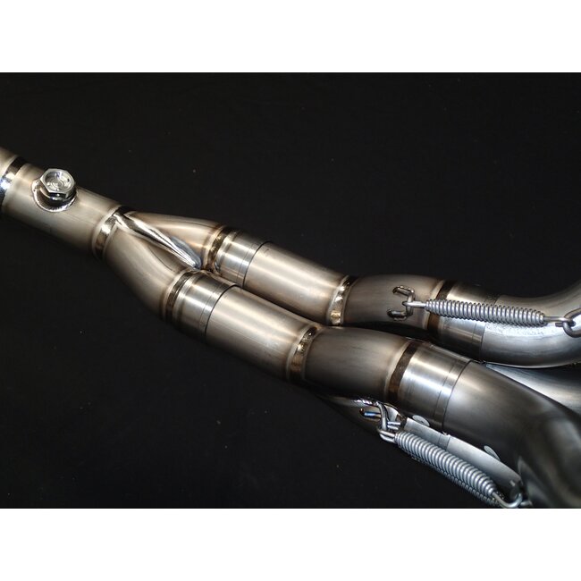 Kawasaki ZX10R / ZX10RR Vandemon Titan Komplett-Auspuffanlage mit Carbonfaser Schalldämpfer 2011–2025