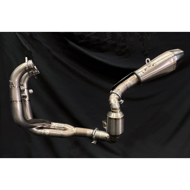 KTM 890 Duke Vandemon Volledig Titanium Uitlaatsysteem met Cat Delete