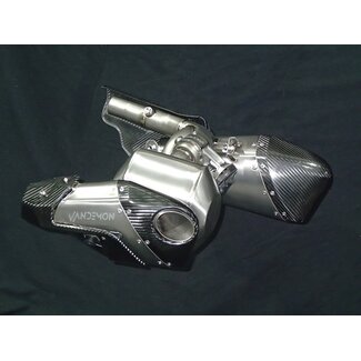 Vandemon Performance Triumph Rocket 3 Stealth Valved Titanium Slip-On