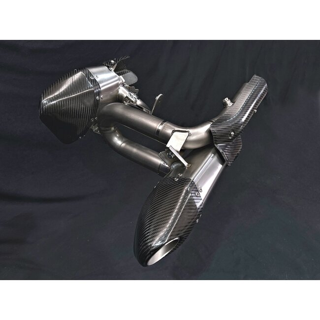 Vandemon Performance Triumph Rocket 3 R / GT Titanium Slip‑On Mufflers