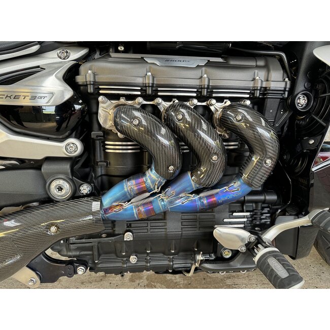 Vandemon Performance Triumph Rocket 3 2500 Titanium Exhaust Manifold