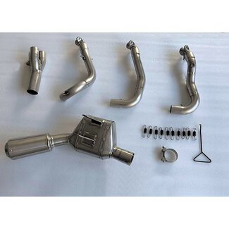 Vandemon Performance Triumph Trident 660 Volledig Titanium Uitlaatsysteem