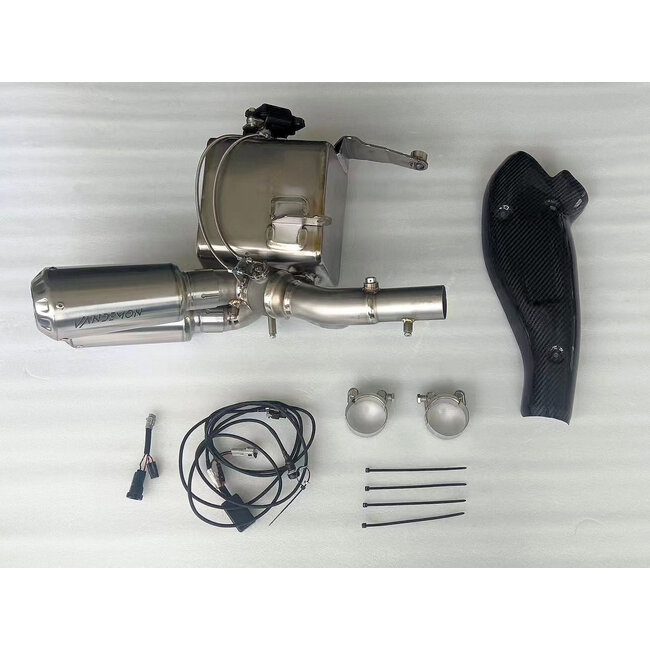 Vandemon Performance Triumph Rocket 3R & GT 2500 Bimodal Stealth Titanium Slip‑On Mufflers