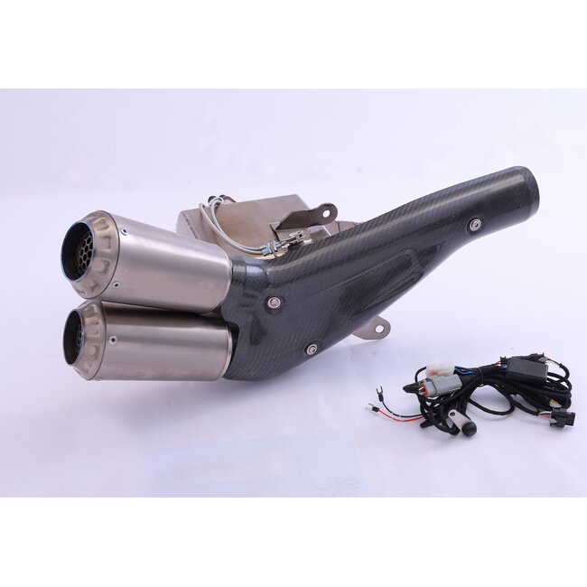 Vandemon Performance Triumph Rocket 3R & GT 2500 Bimodal Stealth Titanium Slip‑On Mufflers