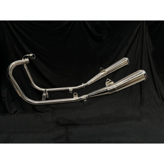 Vandemon Performance Triumph Speed Twin 1200 Full Polished Titanium Exhaust System