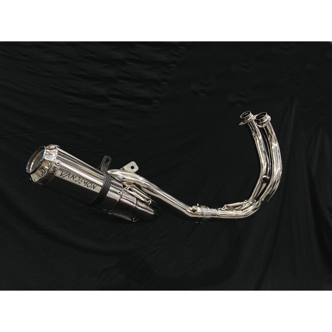 Vandemon Performance Vandemon Yamaha R7 / MT‑07 / FZ‑07 / XSR700 Titanium Uitlaatsysteem