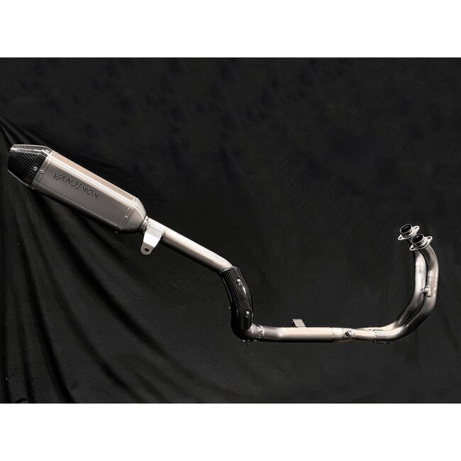 Vandemon Performance Yamaha Ténéré 700 Volledig Titanium Uitlaatsysteem
