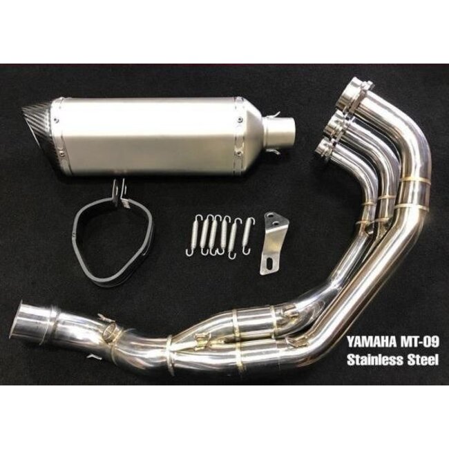 Vandemon Performance Vandemon Yamaha MT‑09 / FZ‑09 Full Stainless Steel + Titanium Exhaust System 2013–2020