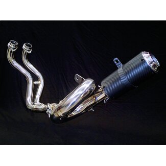 Vandemon Performance Vandemon Yamaha MT‑07 / FZ‑07 / MT07 / FZ07 / Tracer Vollständige Edelstahl Auspuffanlage 2014–2024