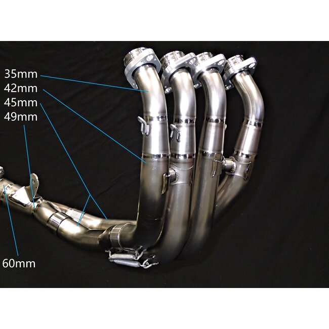 Vandemon Performance Yamaha R6 Vandemon Volledig Titanium Uitlaatsysteem 2008–2025