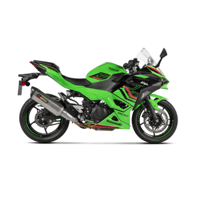 Akrapovic Slip-on Line TITANIUM Kawasaki Ninja 500/Z500 (2024-2025)