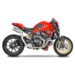 Spark 3/4 kit: 2 MotoGP dempers onderlangs + 1in2 pijp Ducati Monster 1200 (2016-2018)