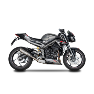 Spark 3/4 kit Hoge Bevestiging: RVS Box + GRID-O Demper Triumph Street Triple 765 (RS/R/S) (2020-2022)