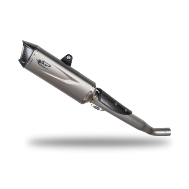 Spark 3/4 kit: RVS Pijp + FORCE EVO Demper Triumph Street Triple (2017-2024)