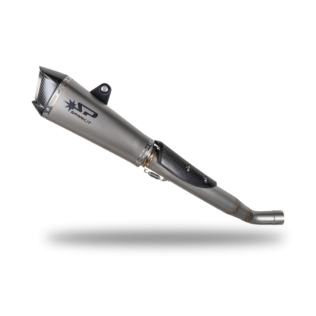 Spark 3/4 kit: RVS Pijp + KONIX EVO Demper Triumph Street Triple (2017-2024)