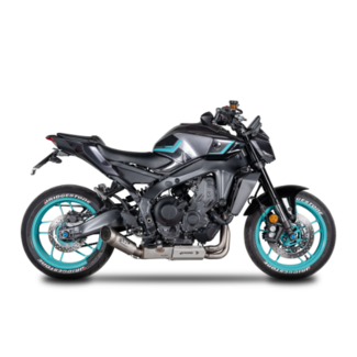 Spark EURO 5 Full System: RVS Bochten + katalysator + DOUBLE GRID-O Demper Yamaha MT-09/XSR 900 (2021-2024)