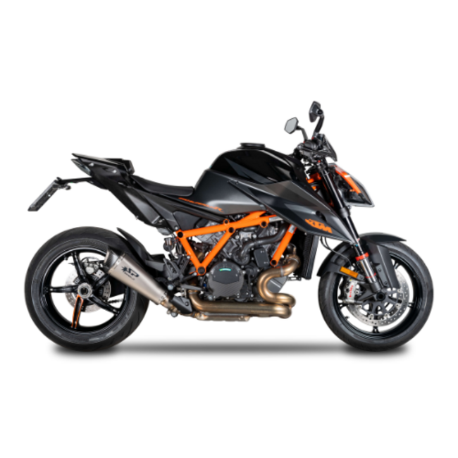 Spark KONIX EVO Demper + RVS Pijp HOMOLOGATED KTM 1290/1390 Super Duke (2020-2024)