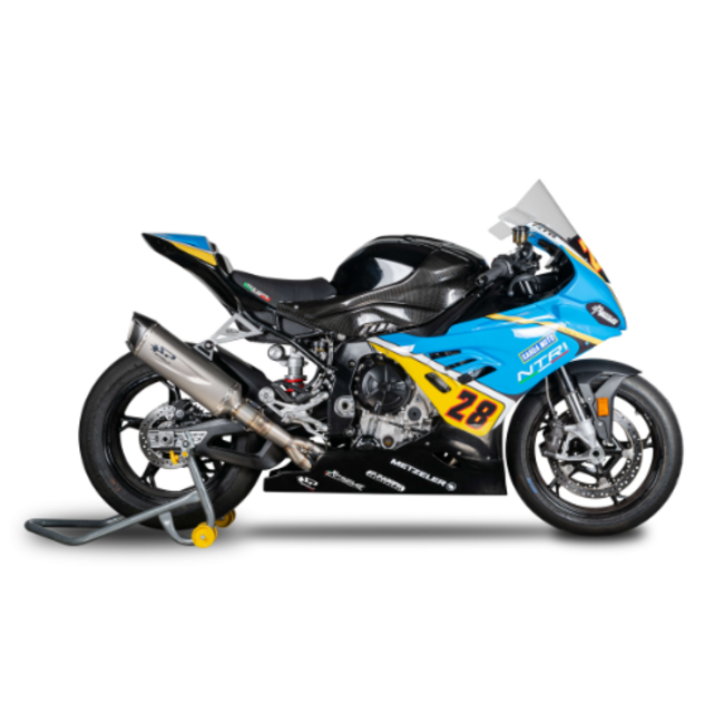 Spark RACING Full System: RVS Voorbochten + FORCE EVO Demper BMW S1000RR/M1000RR