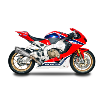 Spark RACING Full System: AISI 304 RVS Bochten + KONIX demper Honda CBR1000RR (2008-2019)