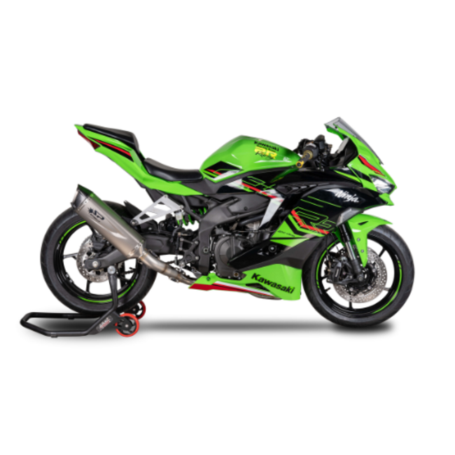 Spark RACING Full System: RVS Voorbochten + FORCE EVO Demper Kawasaki ZX-4RR (2023-2024)