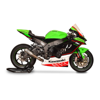 Spark RACING Full System: TITANIUM Voorochten + MOTOGP Demper Kawasaki Ninja ZX-10R (2021-2024)