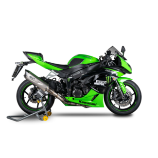 Spark RACING Full System: TITANIUM collector + FORCE EVO silencer Kawasaki Ninja ZX-6R (636) (2009-2025)
