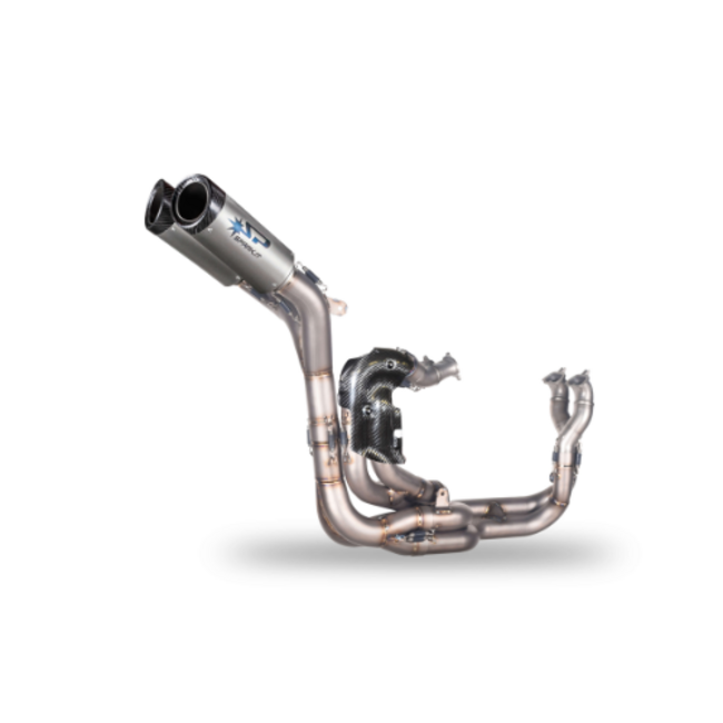 Spark RACING WSBK Full Stystem: TITANIUM Voorbochten + 2 DYNO Dempers Ducati Panigale V4/R/S (2018-2024)