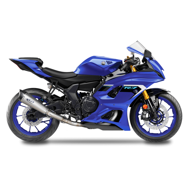 SPARK Exhaust Spark Konix Evo racing full system (AISI 304 RVS collector + titanium demper met carbon end cap) Yamaha YZF-R7 (2021-2026)