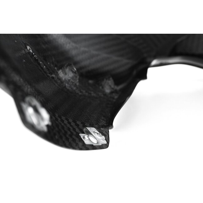 FULLSIX Carbon FullSix Carbon HEADLIGHT FAIRING RACE Ducati Panigale V4 / V4S (modeljaar 2025) - 200 Plain Carbon Glossy (MD-V4R6-C51)