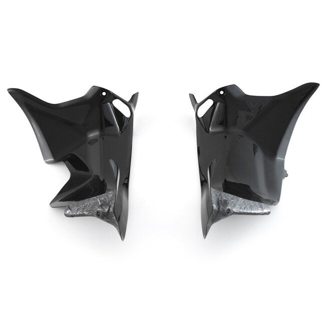 FULLSIX Carbon FullSix Carbon airtube covers OEM for Ducati Panigale V4 / V4S - replaces OEM part (MD-V425-C39)
