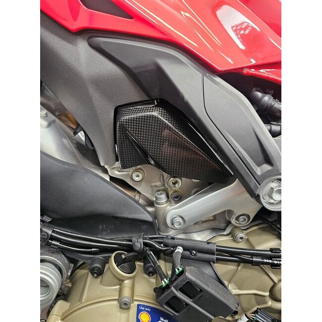 FULLSIX Carbon FullSix Carbon BULK HEAD COVERS - SET Ducati V4/S (cilinder covers) - carbon, warmteafscherming (MD-V425-C77)