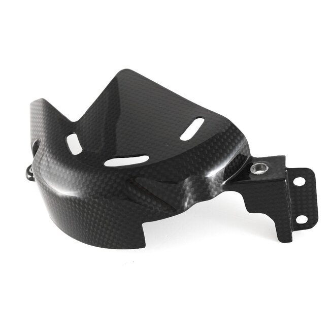 FULLSIX Carbon FullSix Carbon SPROCKET COVER Ducati Panigale V4/V4S/V4R & Streetfighter V4/V4S - 200 Plain carbon (MD-V418-C71)