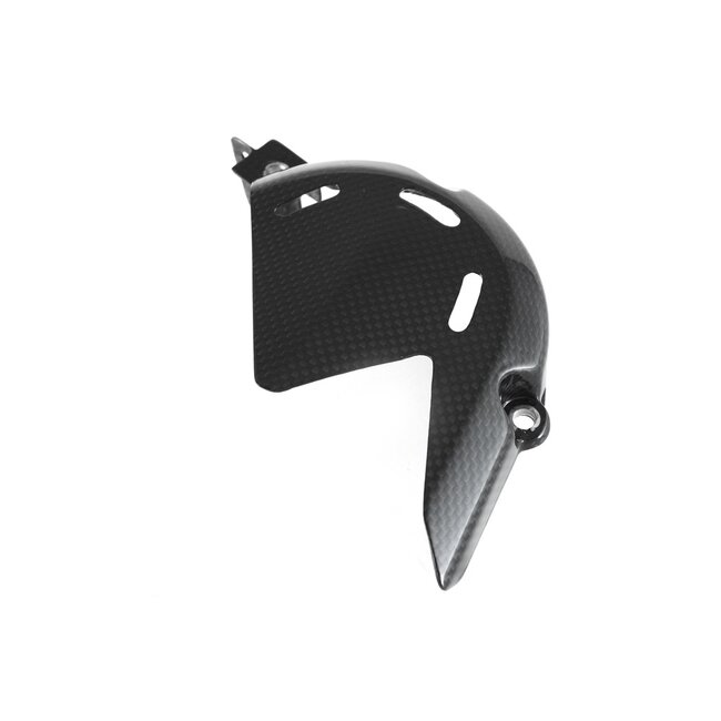 FULLSIX Carbon FullSix Carbon SPROCKET COVER Ducati Panigale V4/V4S/V4R & Streetfighter V4/V4S - 200 Plain carbon (MD-V418-C71)