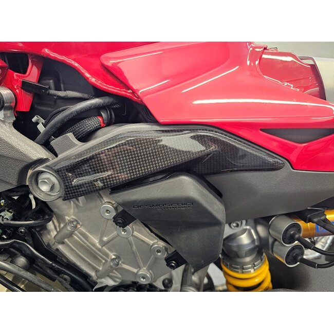 FULLSIX Carbon FullSix Carbon SUBFRAME COVERS - SET Ducati Panigale V4/V4S & Streetfighter V4/V4S (2025-) - 200 Plain (MD-V425-C81C)