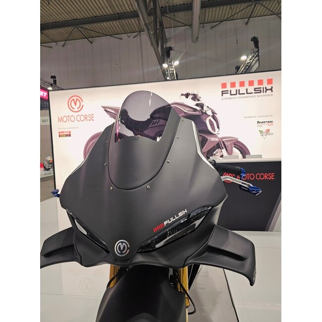 FULLSIX Carbon FullSix Carbon WINDSCREEN COVER Ducati Panigale V4/V4S (2025-) - 200 Plain (MD-V425-C52)
