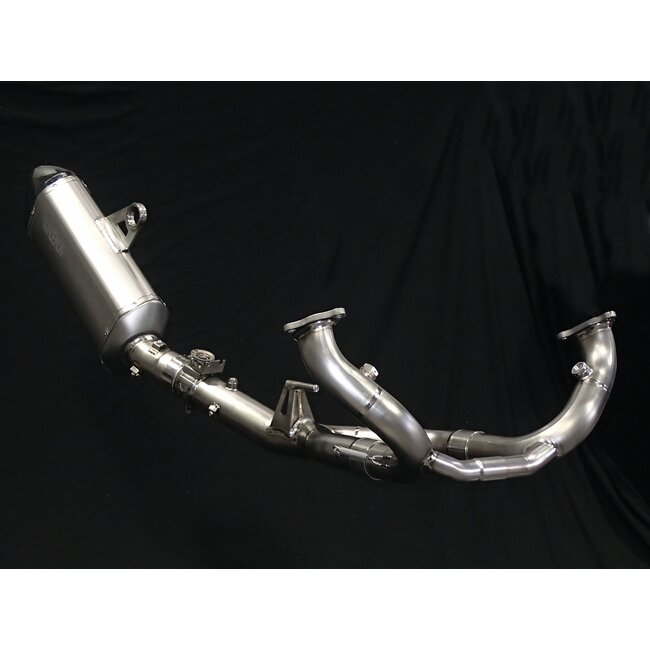 Vandemon Performance Vandemon Performance BMW R1250GS Adventure titanium uitlaatsysteem met OEM klepfunctie (2019–2023)