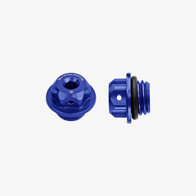 Bonamici Bonamici oil cap Yamaha MT-09 M20x2,5 blue